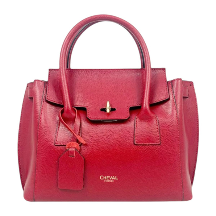 Borsa a mano Cheval Firenze Atria Mini Rosso Scuro