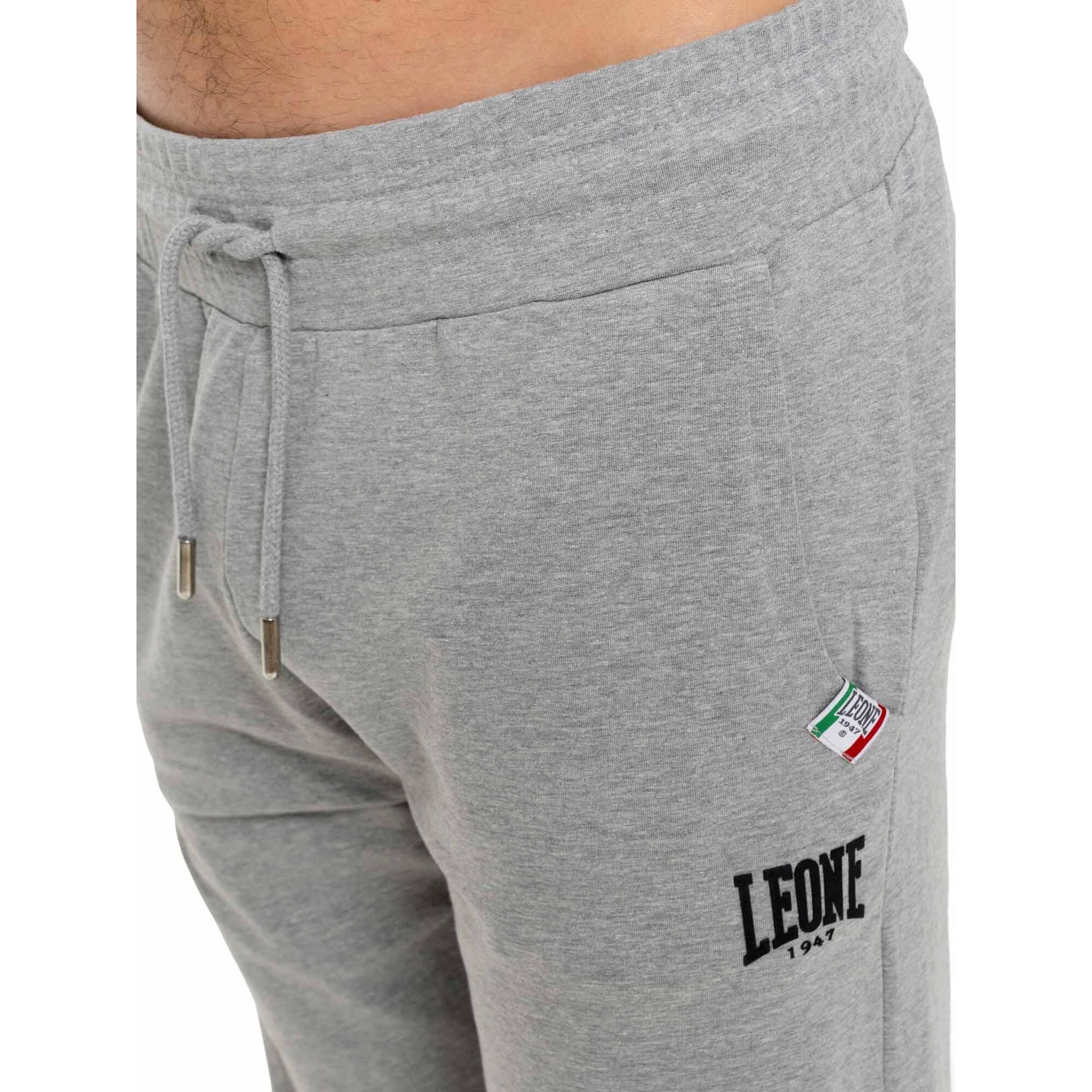 Pantalone sportivo invernale da uomo senza polsino con logo piccolo "Basic"