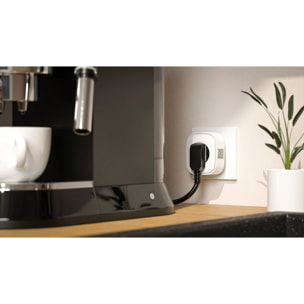 Prise intérieure connectée Zigbee ON/OFF type E - Capteur de consommation électrique