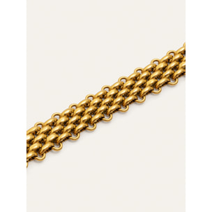 Bracciale Galea Acciao Placcato Oro