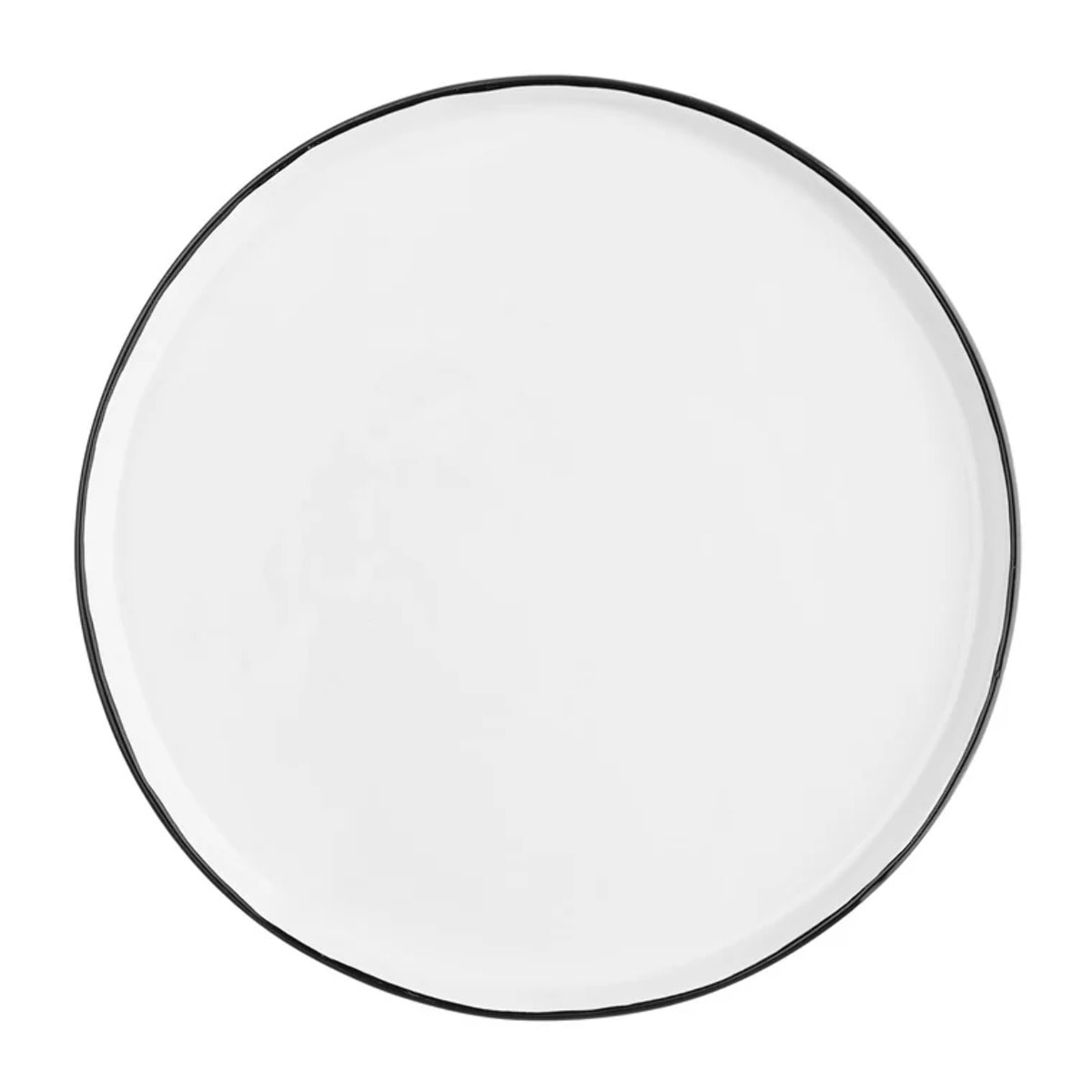 Assiette PURE Ø21,5cm - 4 pièces - Blanc Neige