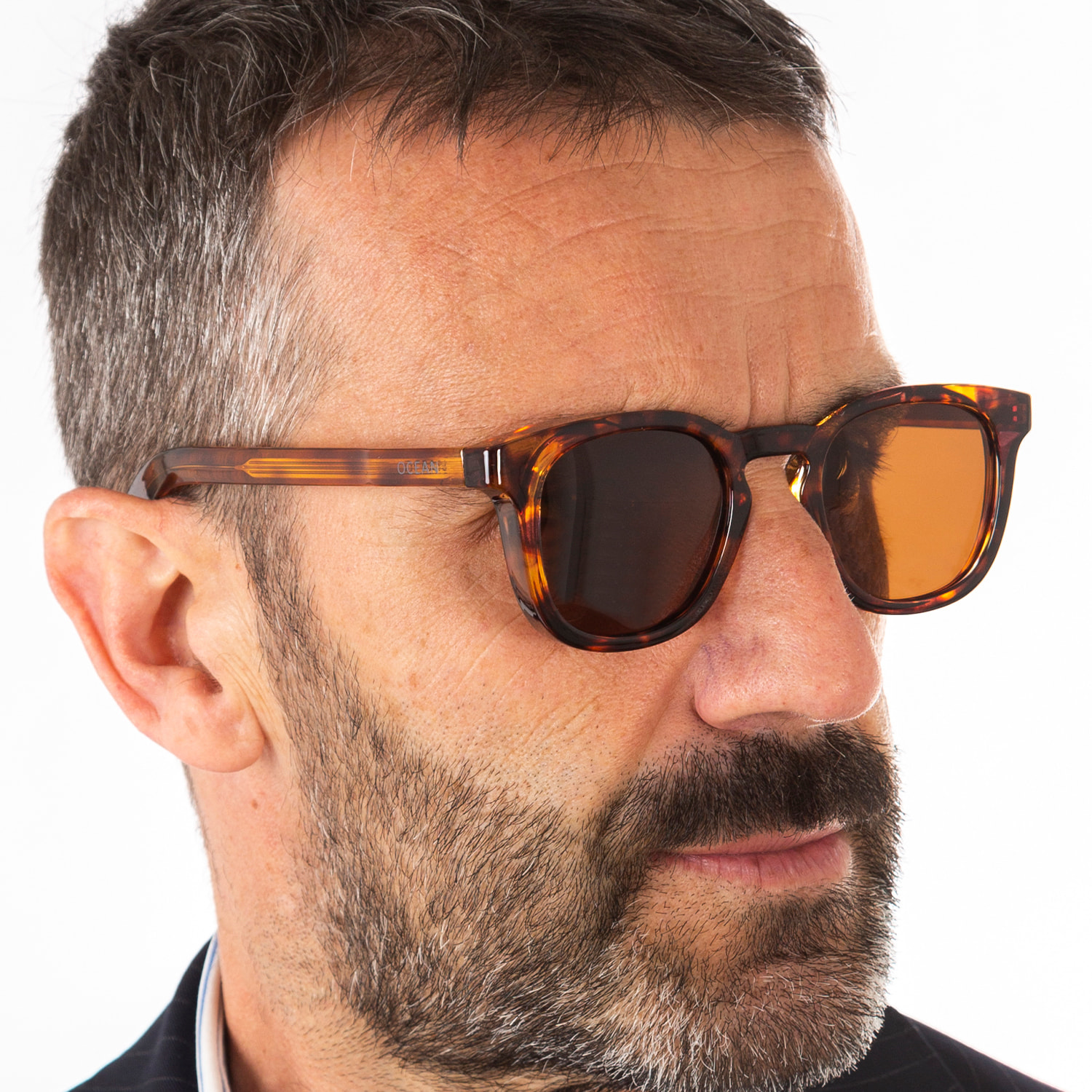 Gafas de sol OCEAN CASSIS - Marrón demi / Marrón polarizada