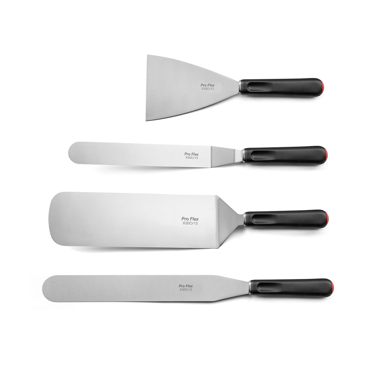 Pro Flex - Juego de 3 espátulas para la panadería