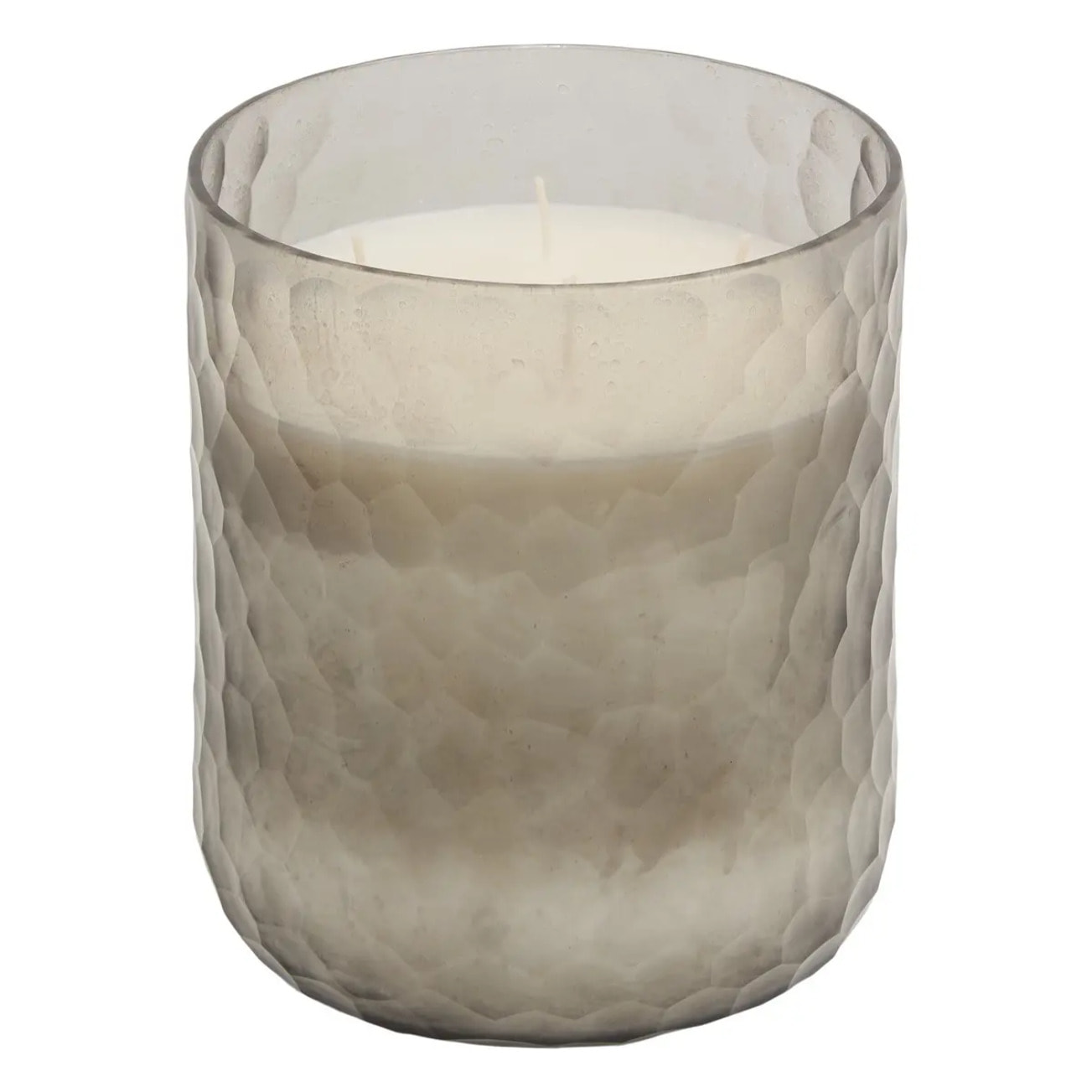 Bougie parfumée Nyer parfum boisé ronde 3,3 kg noir