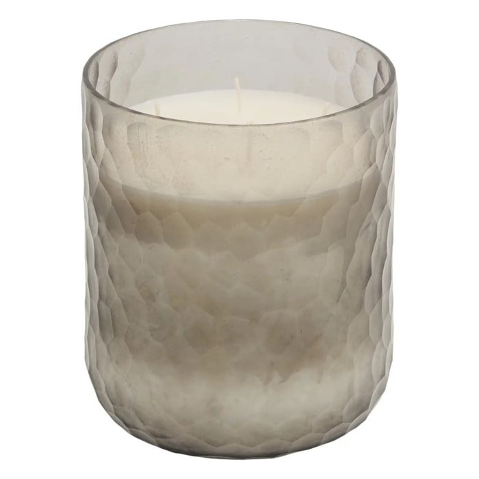 Bougie parfumée Nyer parfum boisé ronde 3,3 kg noir
