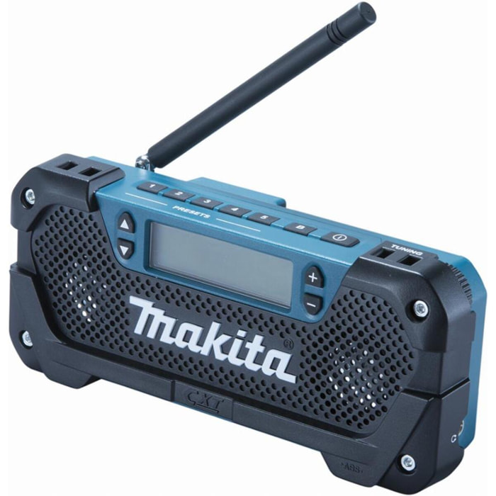 MAKITA 12V CXT Li-Ion Construction Radio - Sin batería ni cargador - DEAMR052