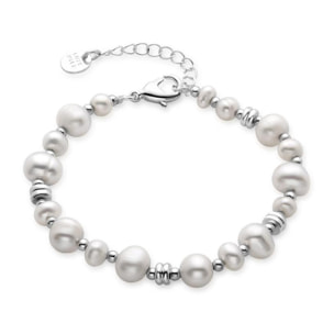 Pulsera Lux by Lux acabado plata