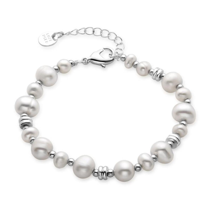 Pulsera Lux by Lux acabado plata