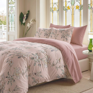 Housse de couette seiren rose