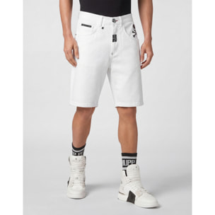 PHILIPP PLEIN Pantaloncini in denim Fermentera BASIC