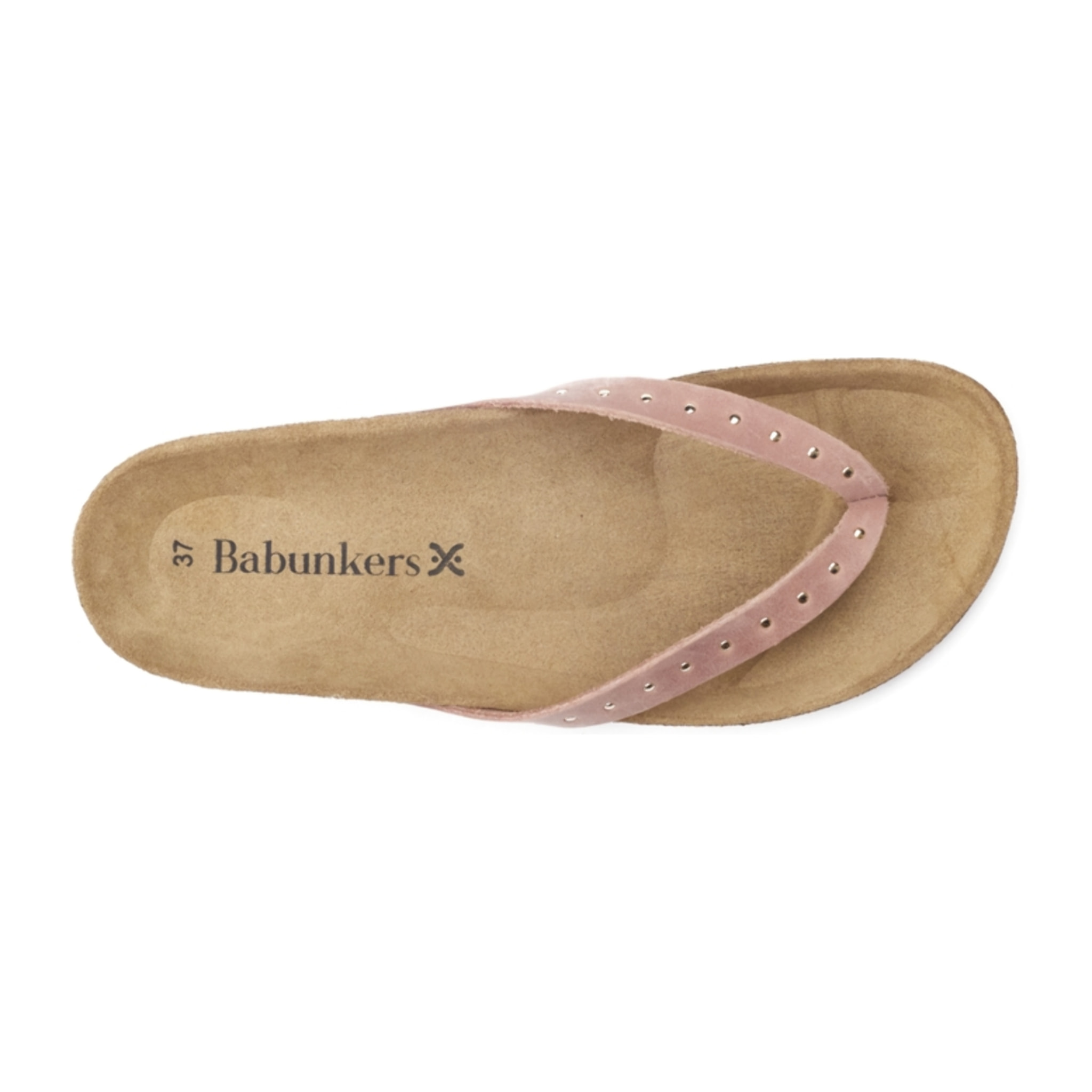 SANDALIA TARIFA BABUNKERS ROSA