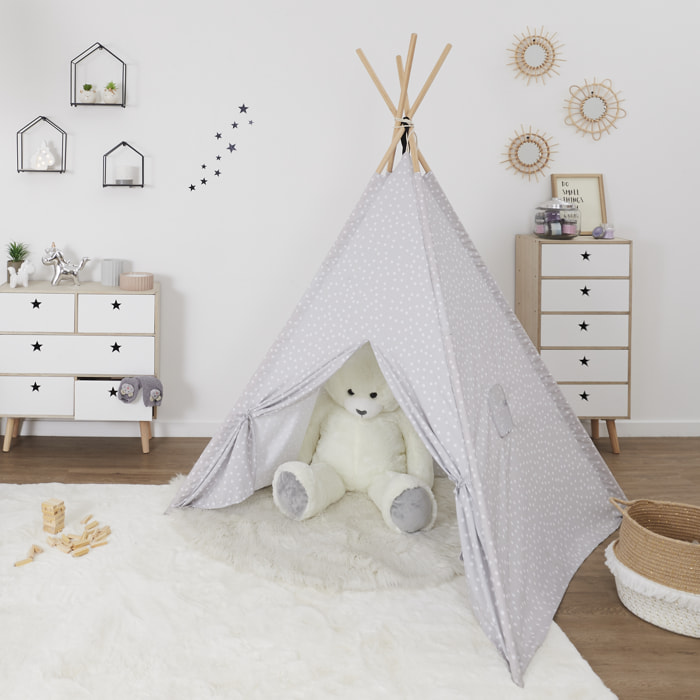 TIPI GRIS 120X120X160CM