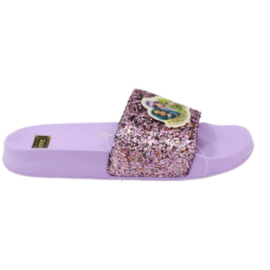 Ciabatte Glitterate Viola Rainbow High Lei Easy Shoes Viola