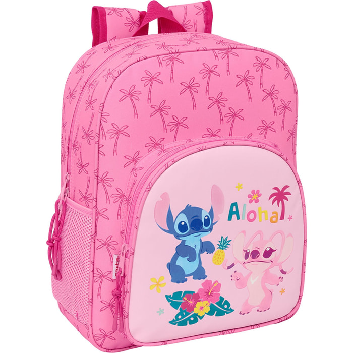 Mochila junior adapt.carro stitch "chill"