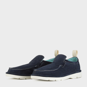 SLIP ON P19 UOMO IN SUEDE NOTTE