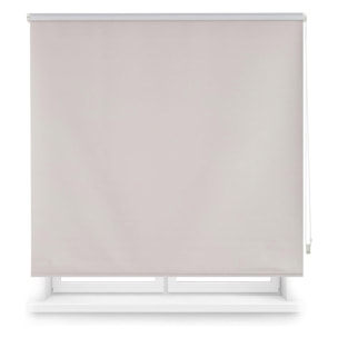 Well home estor enrollable opaco liso - gris 140 x 180cm (ancho x largo)/tamaño de la tela 137 x 175cm