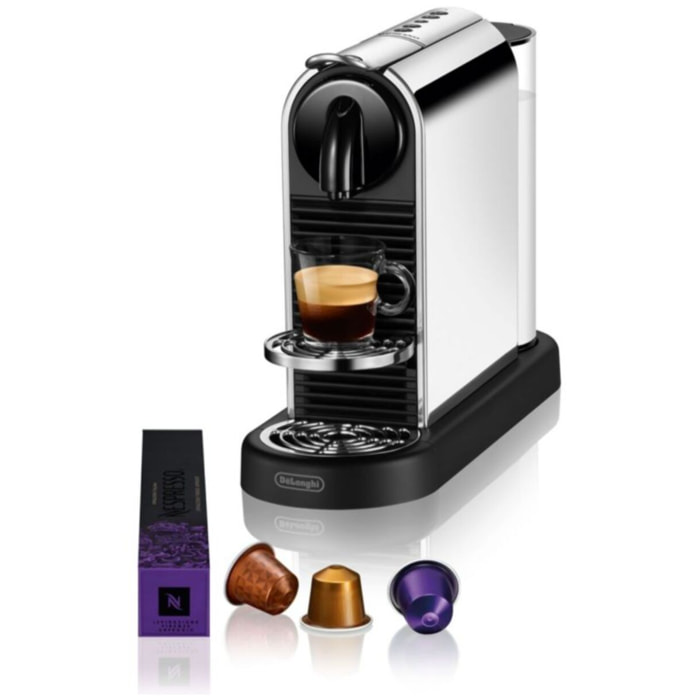 Nespresso DELONGHI Citiz platinium chrome