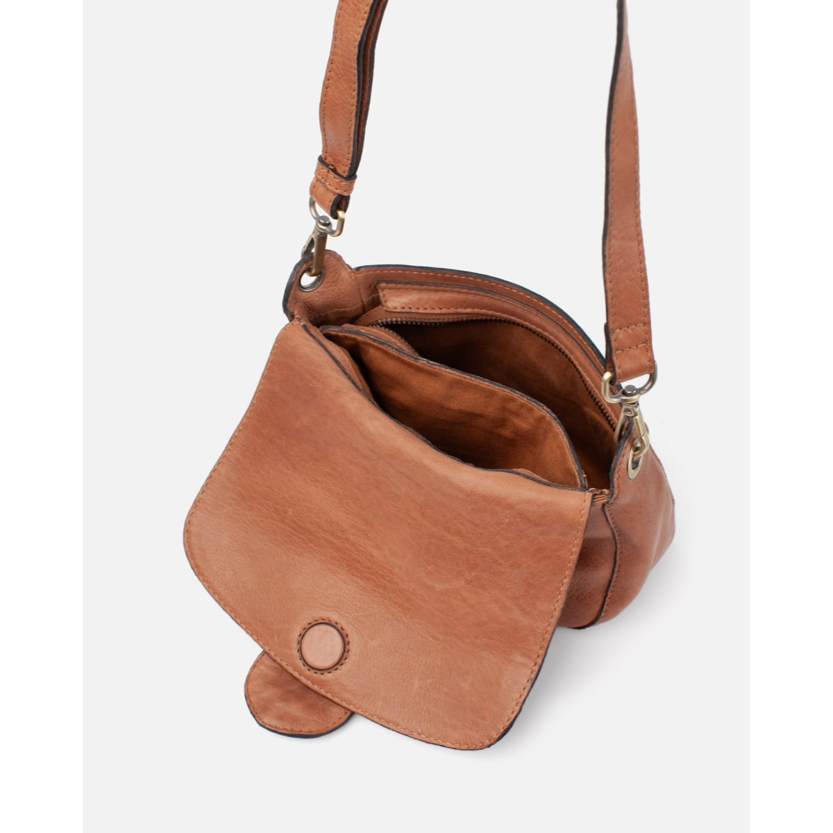 Bolso de hombro BIBA Cody de piel