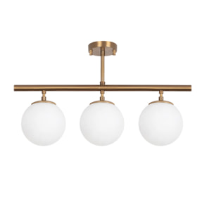 Plafonnier vintage - 3 lampes SORA