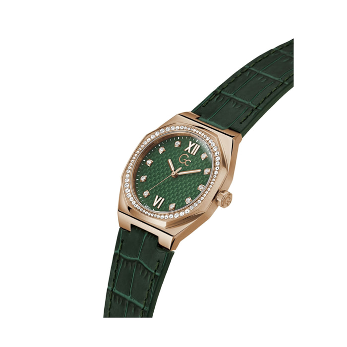 Gc Reloj Analógico De Cuarzo Gc Coussin Sleek Lady