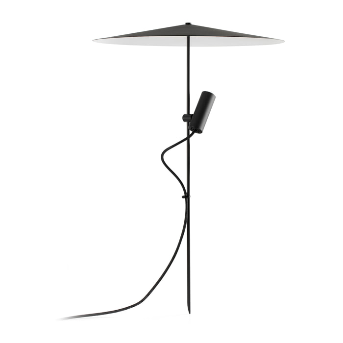 CLAP 630 Picchetto nero 6W 3000K 38º con schermo 24V