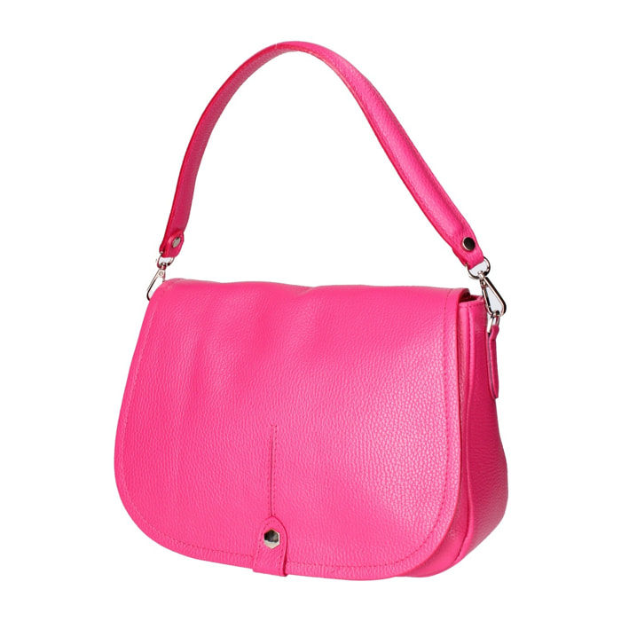 Borsa a spalla da donna - Modello Sabina - Vera pelle - 29.0 x 20.0 x 11.0 cm
