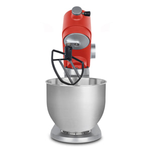 Robot de cocina multifunción 5L KM124 en acero INOX Rojo