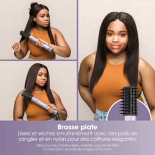 Fer multistyle SHARK Flexstyle HD466PLEU Lilas + embout anti-frisottis/pochette voyage