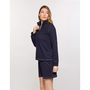 Chaqueta Deportiva Azul Marino - Offred