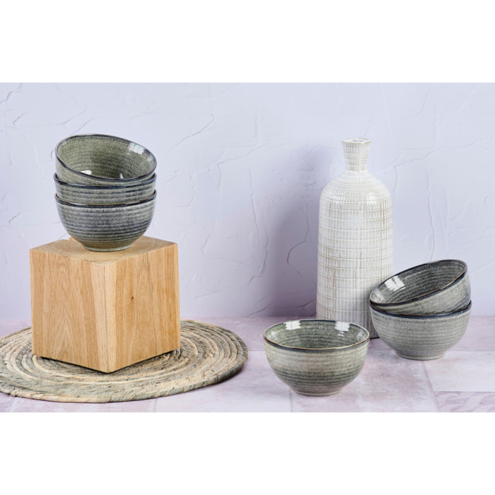 Bol ZEN Ø14cm - 6 pièces - Natural