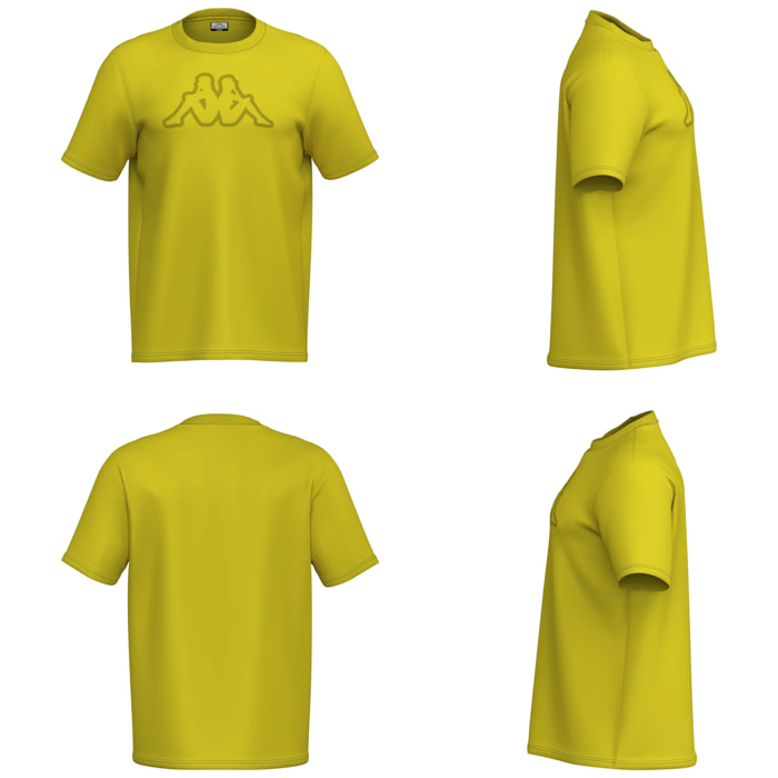 Camisetas y tops Kappa Hombre Logo Korpo Cromen