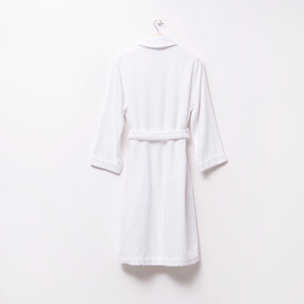 Albornoz s/m 100% algodón 360gsm blanco scalpers home