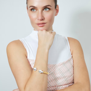 Pulsera Likoas acabado oro amarillo 18k