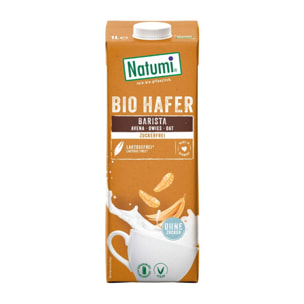 Bebida de Avena Barista sin azúcar BIO Natumi 1 L
