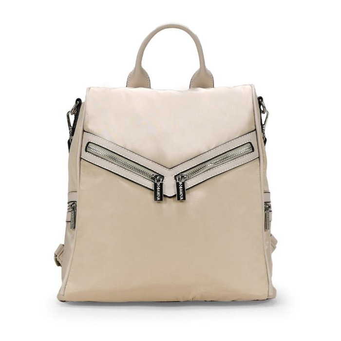 Mochila antirrobo beige