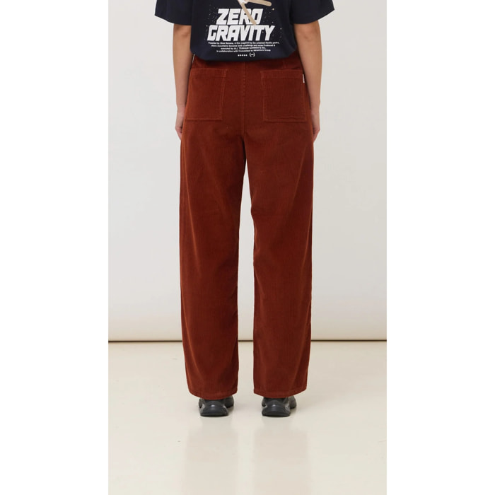 PANTALÓN STRAIGHT MUJER CORD TERRA