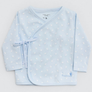 Set di primi vestiti per neonato blu