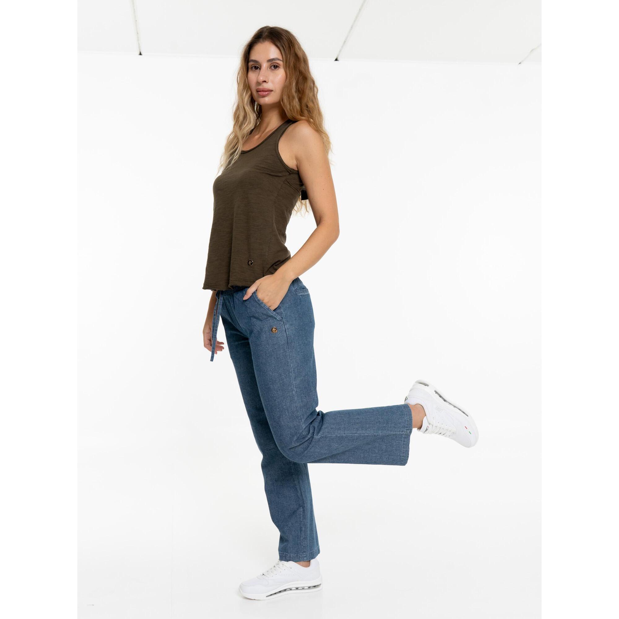 Pantalones Chambray Urban Safari para mujer