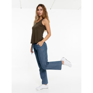 Pantalones Chambray Urban Safari para mujer
