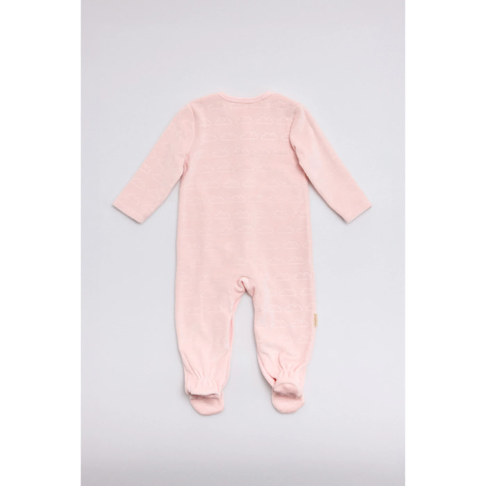 Tutina rosa a maniche lunghe per neonato Baby Stars
