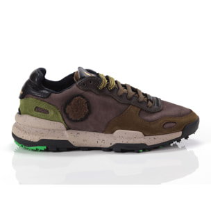 Sneakers Satorisan Chacrona Dark Brown Premium Marrone