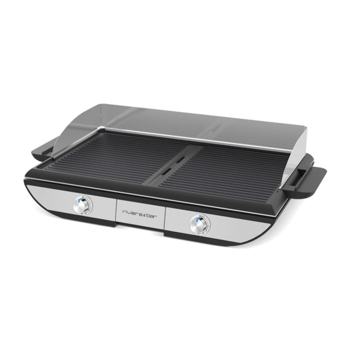 Plancha électrique RIVIERA ET BAR QPL700 grill combiné