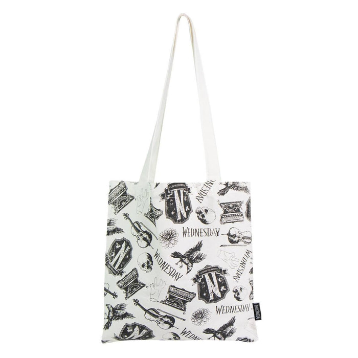 Bolsa shopping wednesday, unisex adulto, multicolor