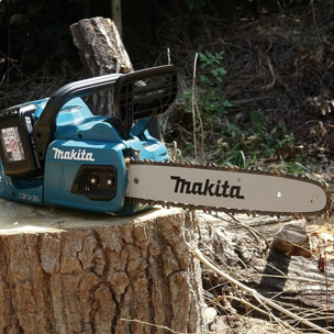 Motosierra 36 V => 2 x 18 V Li-Ion 35 cm MAKITA - Sin batería ni cargador - DUC355Z
