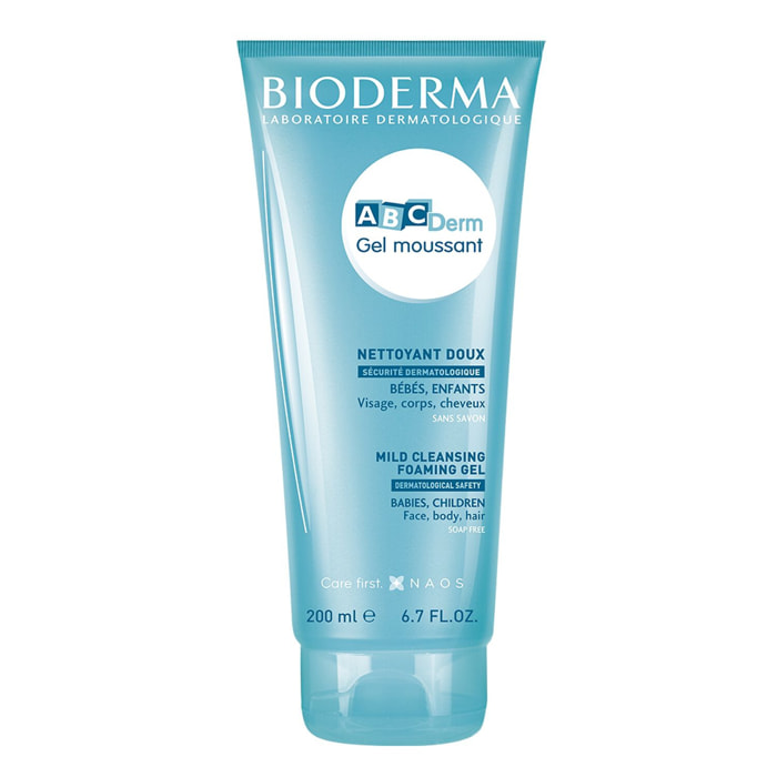 ABCDerm Gel Moussant - Nettoyant Doux
