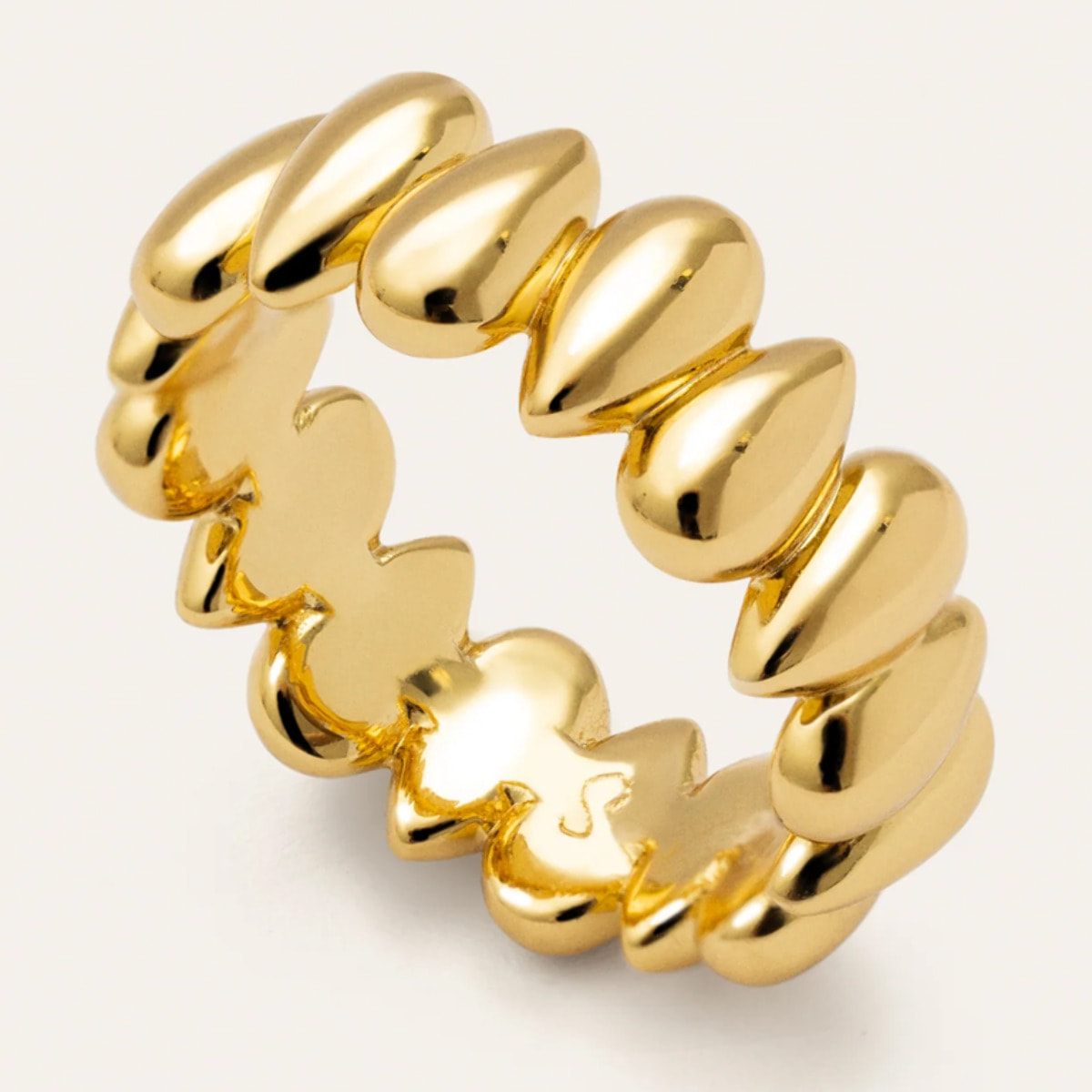 Anillo Sirena Baño Oro