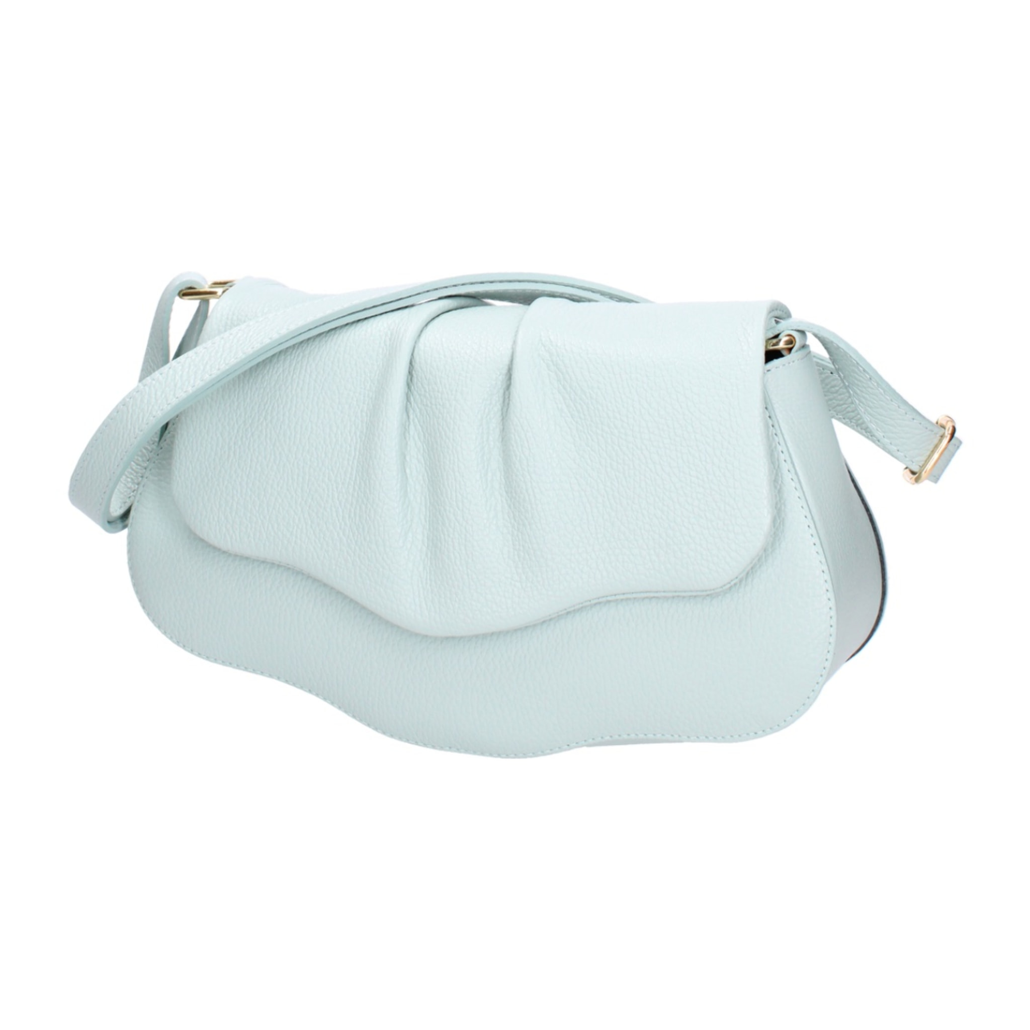 Borsa a spalla da donna - Modello False - Vera pelle - 30.5 x 19.5 x 9.0 cm