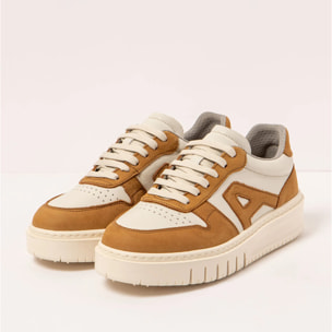 Zapatillas 1777 NOBUCK CREAM-KARAMEL/BELLEVILLE color Cream-karamel