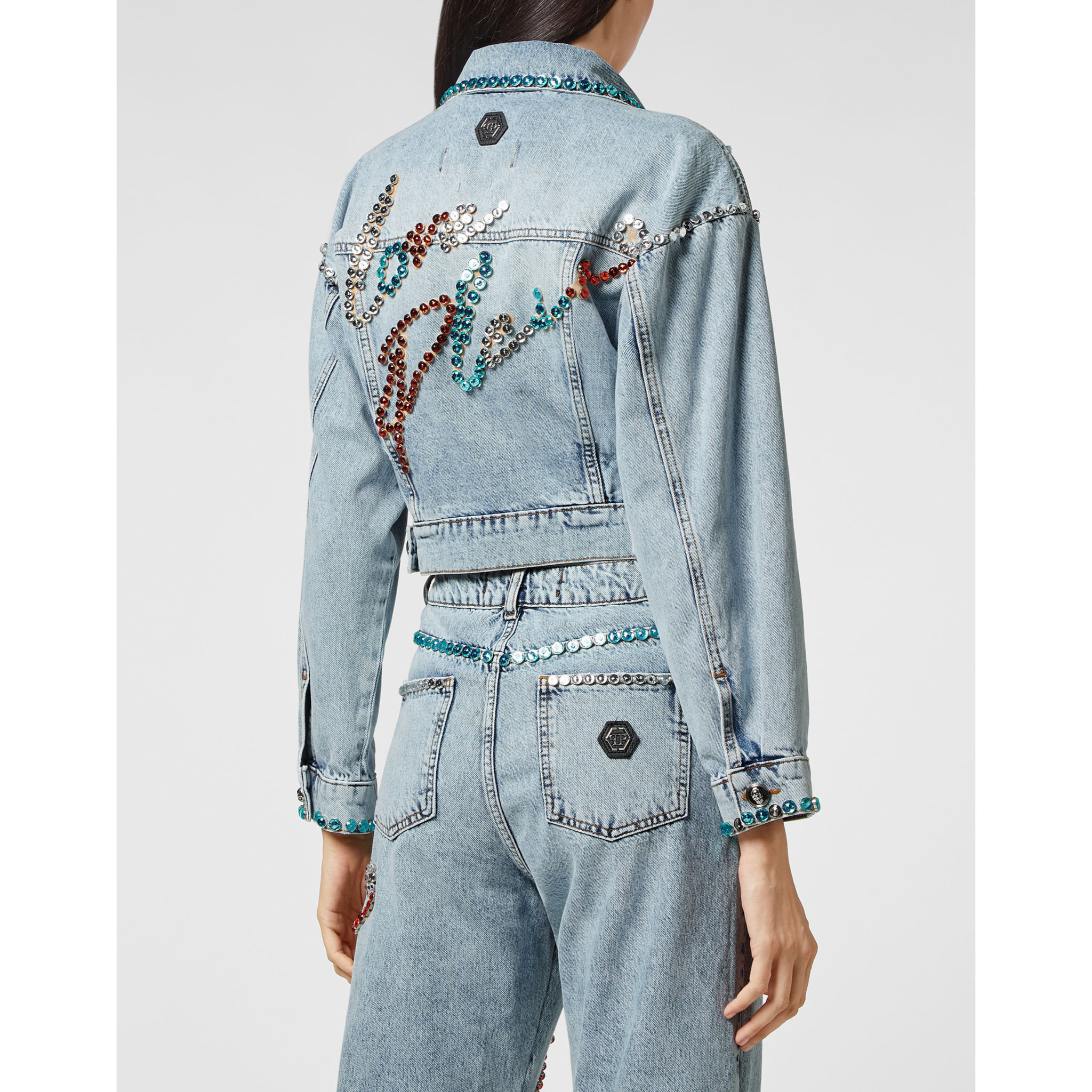 PHILIPP PLEIN Chaqueta vaquera