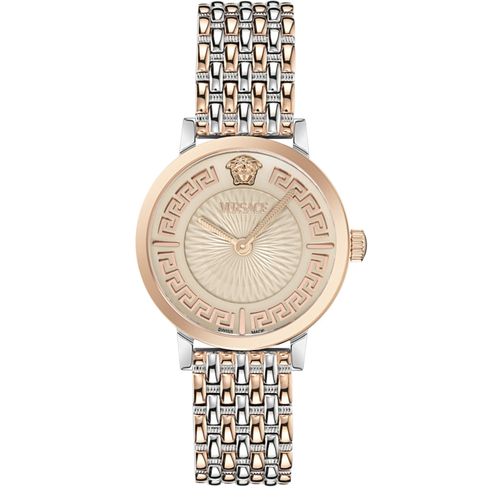 Versace Orologio Analogico Al Quarzo Greca Fortuna (Wc-0A)